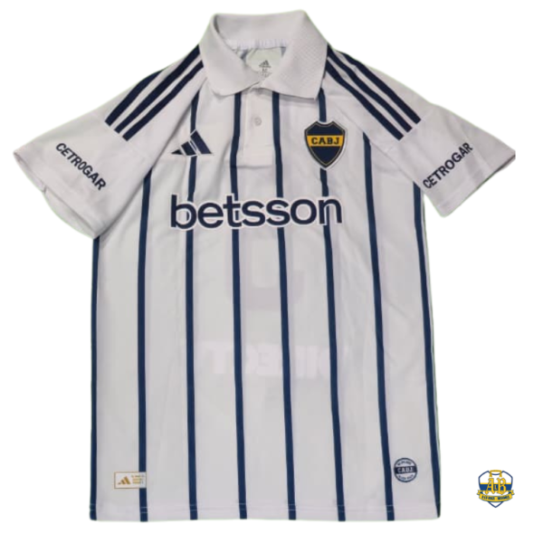 CAMISETA CHOMBA ALTERNATIVA BOCA JUNIORS PAREDES 5