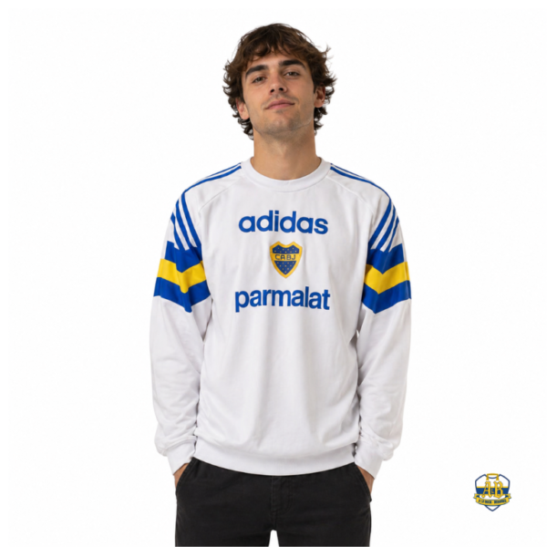 BUZO PARMALAT RETRO BLANCO